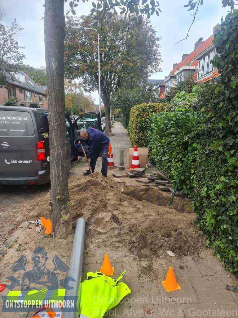 Graven riool Uithoorn