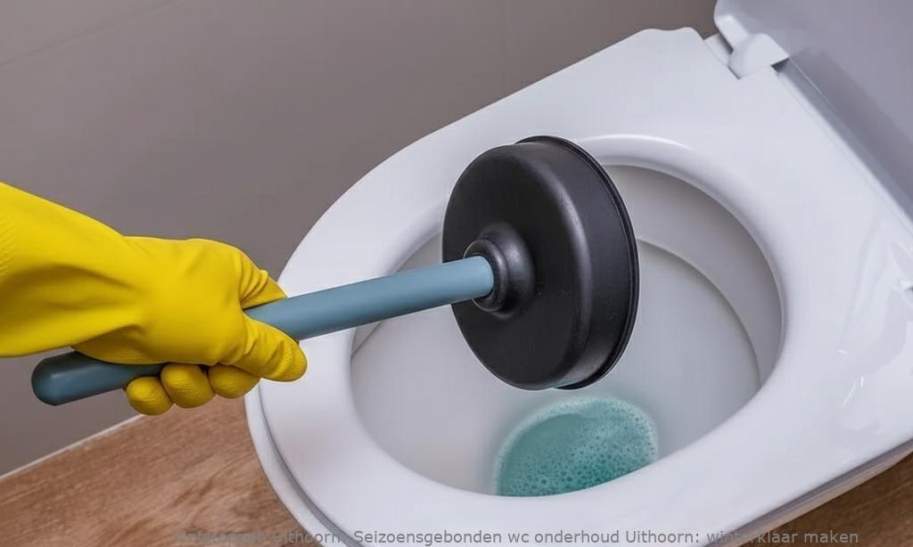 Seizoensgebonden wc onderhoud Uithoorn: winterklaar maken