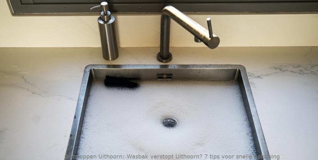 Wasbak verstopt Uithoorn? 7 tips voor snelle oplossing