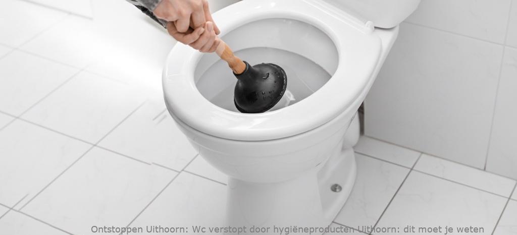 Wc verstopt door hygiëneproducten Uithoorn: dit moet je weten